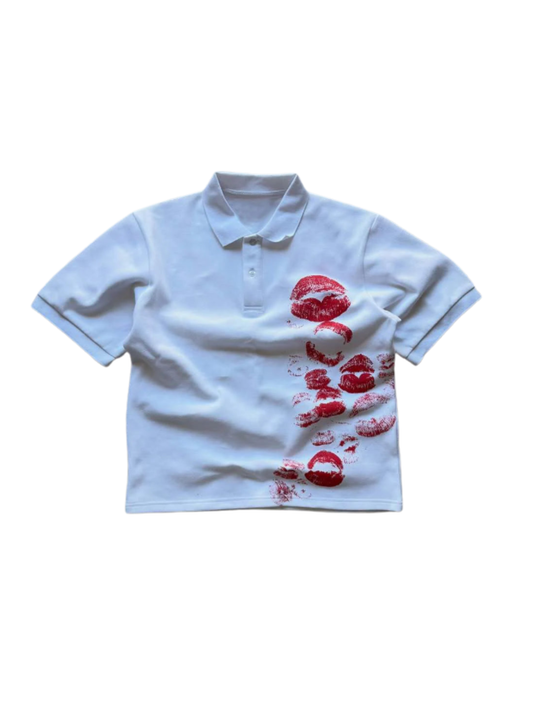 kiss polo shirt